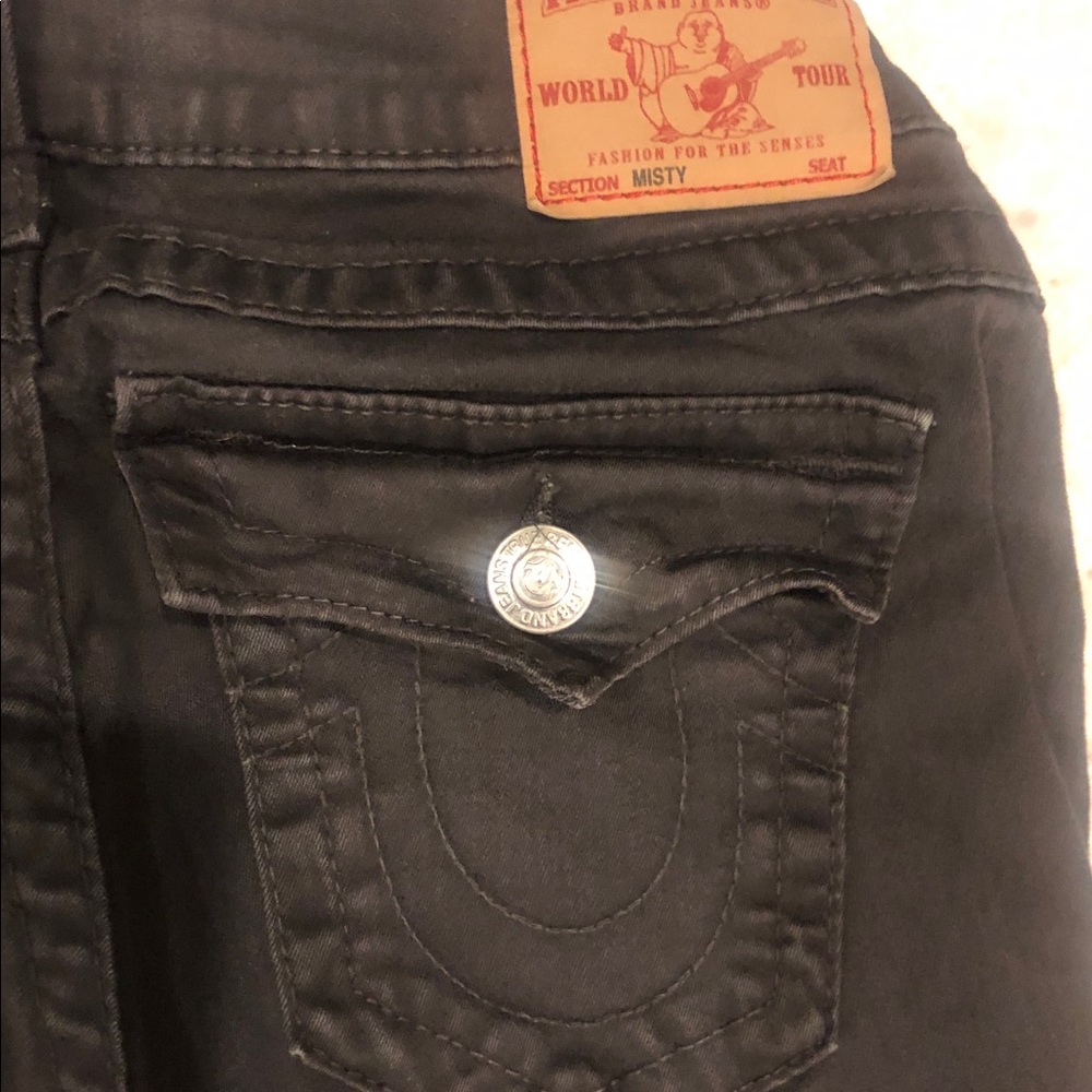 True Religion grey jeans “Misty”